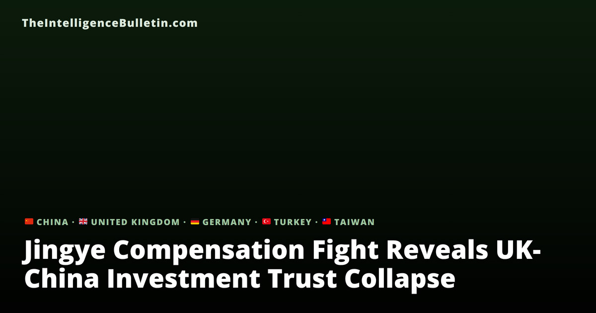 Jingye Compensation Fight Reveals UK-China Investment Trust Collapse