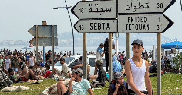 Ceuta surge sees 60,000 cross, most returned as deaths hit 57