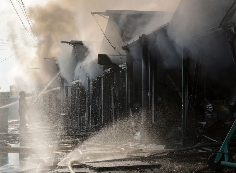 Russian missile strike kills 10 civilians in Kharkiv village
