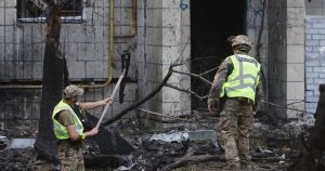 Russian drones resume Kyiv strikes on fuel stations and telecom after lull, killing two