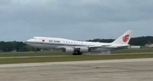 Rare tarmac greeting masks persistent US-China rifts over trade and security