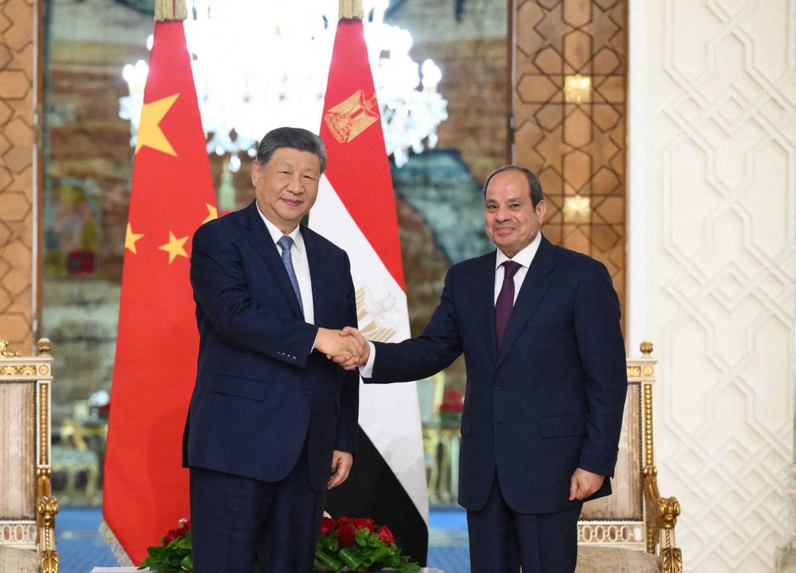Xi Jinping meets Sisi in Cairo on first Egypt visit since 2016