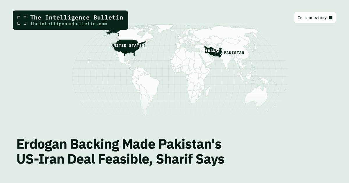 Map of the countries in the story: Erdogan Backing Made Pakistan's US-Iran Deal Feasible, Sharif Says