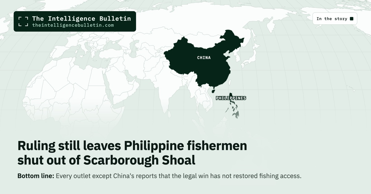 Map of the countries in the story: Ruling still leaves Philippine fishermen shut out of Scarborough Shoal