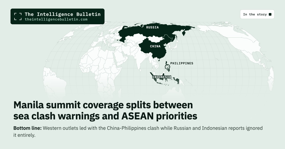Map of the countries in the story: Manila summit coverage splits between sea clash warnings and ASEAN priorities