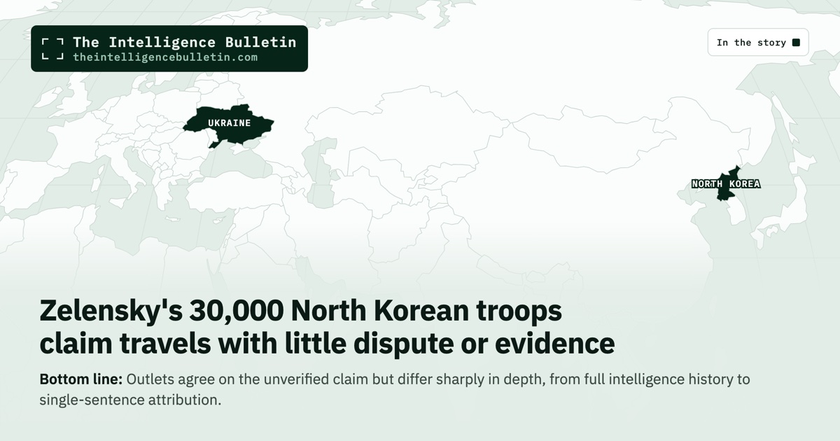 Map of the countries in the story: Zelensky's 30,000 North Korean troops claim travels with little dispute or evidence