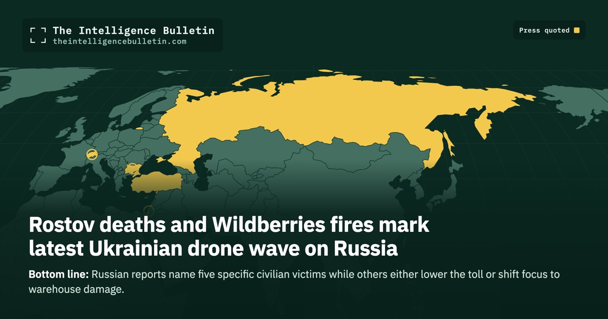 Map of the countries whose press we quoted for: Rostov deaths and Wildberries fires mark latest Ukrainian drone wave on Russia