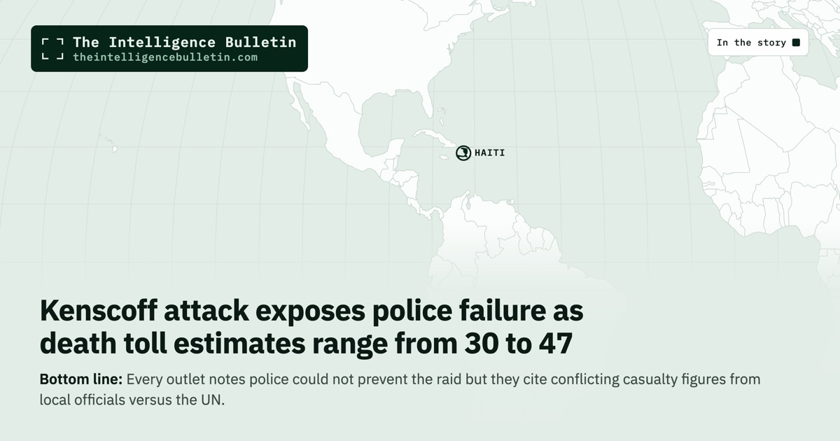 Map of the countries in the story: Kenscoff attack exposes police failure as death toll estimates range from 30 to 47